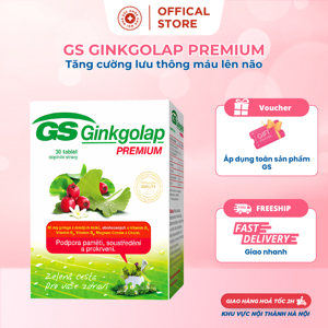 Viên uống hỗ trợ não bộ GS Ginkgolap Premium