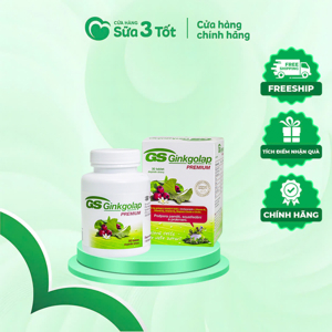 Viên uống hỗ trợ não bộ GS Ginkgolap Premium