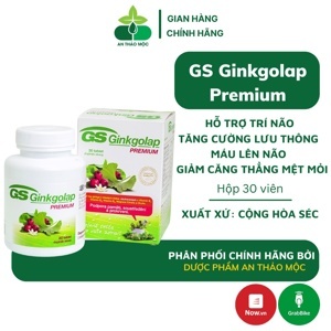 Viên uống hỗ trợ não bộ GS Ginkgolap Premium