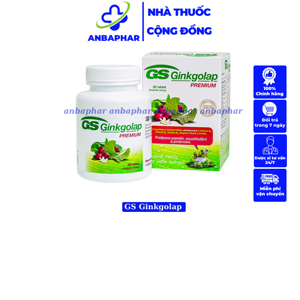 Viên uống hỗ trợ não bộ GS Ginkgolap Premium