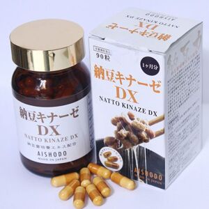 Viên uống hỗ trợ ngăn ngừa tai biến mạch máu não Natto Kinaze DX 90 viên