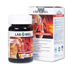 Viên uống hỗ trợ sinh lý nam Via Him Lab Well 30 viên