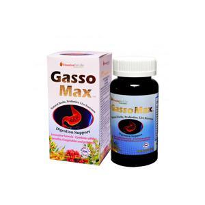 Viên uống hỗ trợ tiêu hóa Gasso Max hộp 30 viên