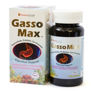 Viên uống hỗ trợ tiêu hóa Gasso Max hộp 30 viên
