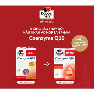 Viên uống hỗ trợ tim mạch Doppelherz Coenzyme Q10