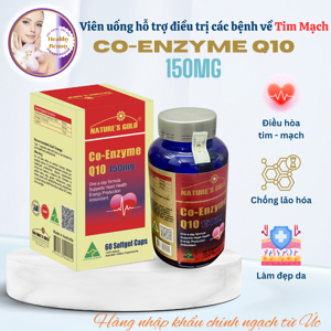 Viên uống hỗ trợ tim mạch Nature’s Gold Co-Enzyme Q10 150mg 60 viên