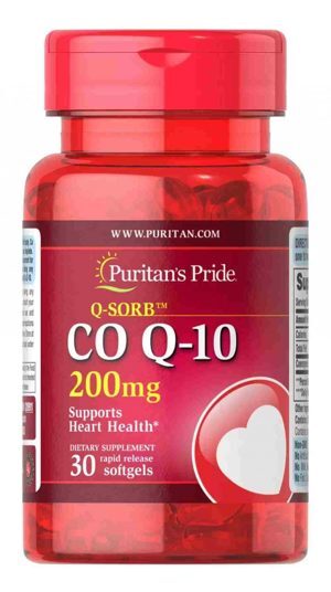 Viên uống hỗ trợ tim mạch Puritan's Pride Q-Sorb Co Q-10 200mg 30 viên