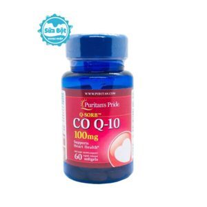 Viên uống hỗ trợ tim mạch Puritan's Pride coq10 100mg của Mỹ 60 viên