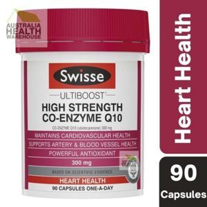Viên uống hỗ trợ tim Swisse Co-Enzyme Q10 300mg 90 viên