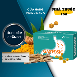 Viên uống hỗ trợ trào ngược dạ dày gastosic cvi 30 viên