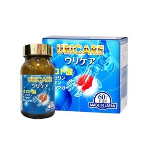 Viên uống hỗ trợ trị Gout Uricare JpanWell 60 viên Nhật Bản