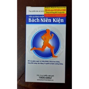 Viên uống hỗ trợ xương khớp Bách Niên Kiện - 80 viên/lọ