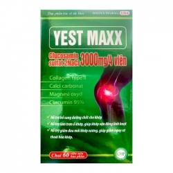 Viên uống hỗ trợ xương khớp Yest Maxx chai 60v