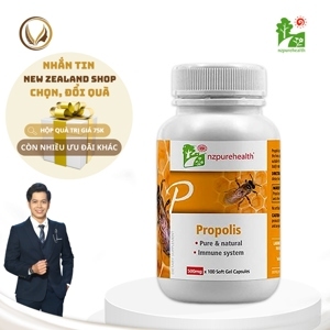 Viên uống keo ong kháng sinh Propolis Nzpurehealth New Zealand (100 Viên)