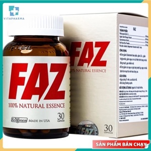 Viên Uống Kiểm Soát Mỡ Máu Faz 30 Viên