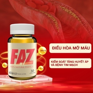 Viên Uống Kiểm Soát Mỡ Máu Faz 30 Viên