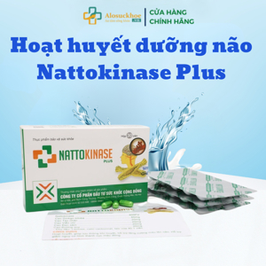 Viên uống làm tan cục máu đông Nattokinase Plus