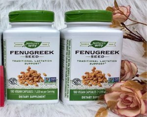 Viên uống lợi sữa Fenugreek Seed 180v