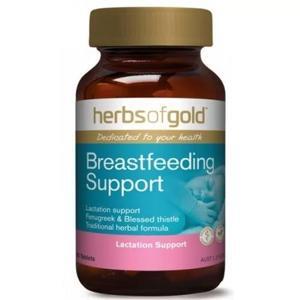 Viên uống lợi sữa Herbs of Gold Breastfeeding Support - Hộp 60 viên