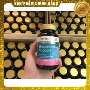 Viên uống lợi sữa Herbs of Gold Breastfeeding Support - Hộp 60 viên