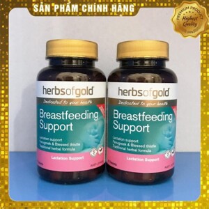 Viên uống lợi sữa Herbs of Gold Breastfeeding Support - Hộp 60 viên