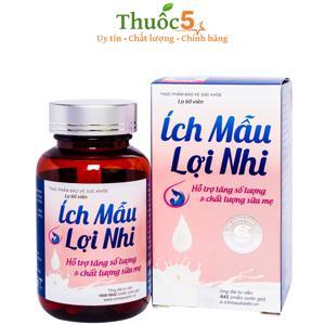 Viên Uống Lợi Sữa Ích Mẫu Lợi Nhi Lọ 60 Viên