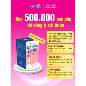 Viên Uống Lợi Sữa Ích Mẫu Lợi Nhi Lọ 20 Viên