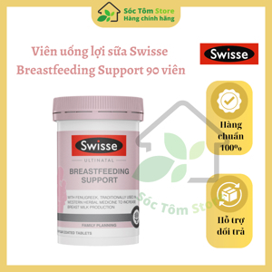 Viên uống lợi sữa Swisse Ultinatal Breastfeeding Support 90 viên