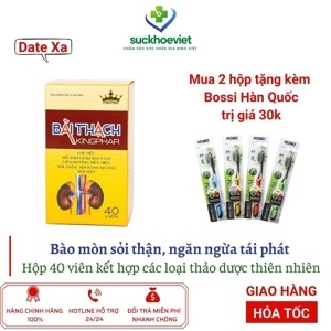 Viên uống lợi tiểu bài thạch kingphar 60 viên