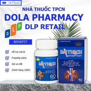 Viên uống lợi tiểu bài thạch kingphar 60 viên
