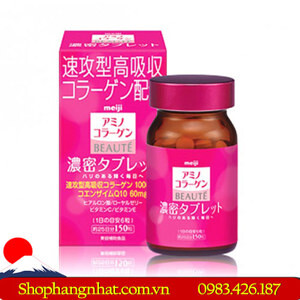 Viên uống Meiji AMINO COLLAGEN 150 viên