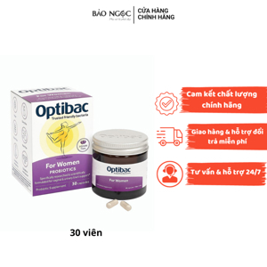 Viên uống men vi sinh cho phụ nữ Optibac tím Anh – 90 viên