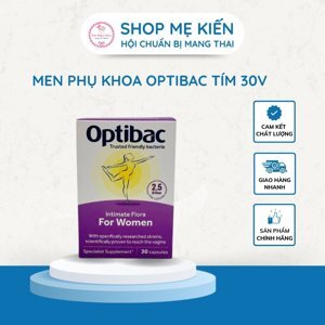 Viên uống men vi sinh cho phụ nữ Optibac tím Anh – 90 viên