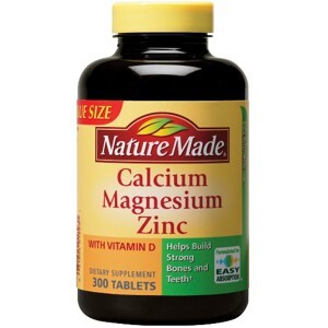 Viên uống Nature Made Calcium Magnesium Zinc With Vitamin D3