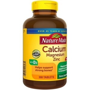 Viên uống Nature Made Calcium Magnesium Zinc With Vitamin D3