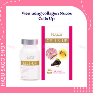 Viên uống ngăn ngừa lão hóa, giảm nhăn Nucos Cells-up Hộp 180 viên