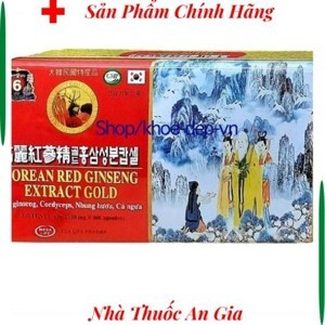 Viên uống nhân sâm Hàn Quốc Puritan's Pride Korean Ginseng Extract 100mg 60 viên