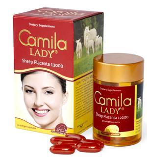 Viên uống nhau thai cừu Camila Lady Sheep Placenta 12000