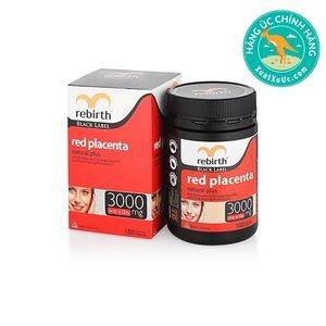 Viên uống nhau thai cừu đỏ Rebirth Red Placenta 3000mg