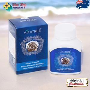 Viên uống nhau thai cừu Úc Vitatree Super Strength Sheep Placenta 60.000mg