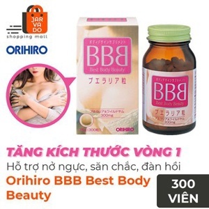 Viên uống nở ngực BBB Orihiro - 300 viên