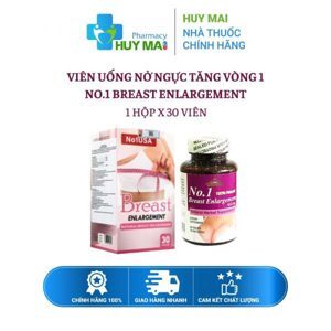 Viên uống nở ngực No.1 Breast enlargement của Mỹ