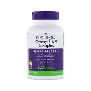 Viên uống Omega 3 6 9 Complex 1200mg Natrol 90 viên