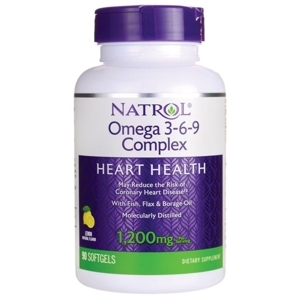 Viên uống Omega 3 6 9 Complex 1200mg Natrol 90 viên