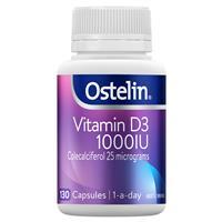 Viên uống Ostelin bổ sung Vitamin D3 1000IU 130 viên