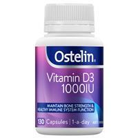 Viên uống Ostelin bổ sung Vitamin D3 1000IU 130 viên