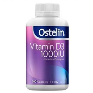 Viên uống Ostelin bổ sung Vitamin D3 1000IU 60 viên