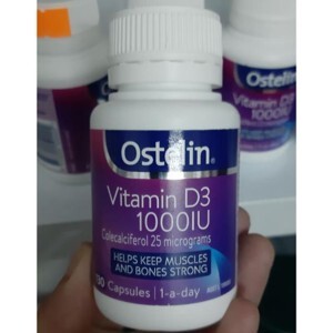 Viên uống Ostelin bổ sung Vitamin D3 1000IU 130 viên