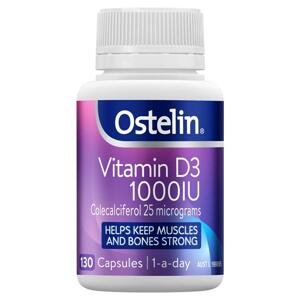 Viên uống Ostelin bổ sung Vitamin D3 1000IU 130 viên