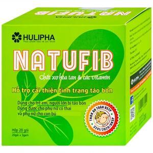 Viên Uống Phòng Chống Táo Bón Natufib Hulipha 20 Gói